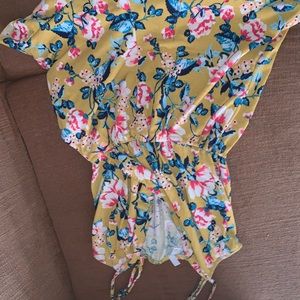 Yellow romper